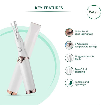 Rejuvenating Electric Eyelash Curler for Stunning, Long-Lasting Lash Volume New Era Fashion LLc