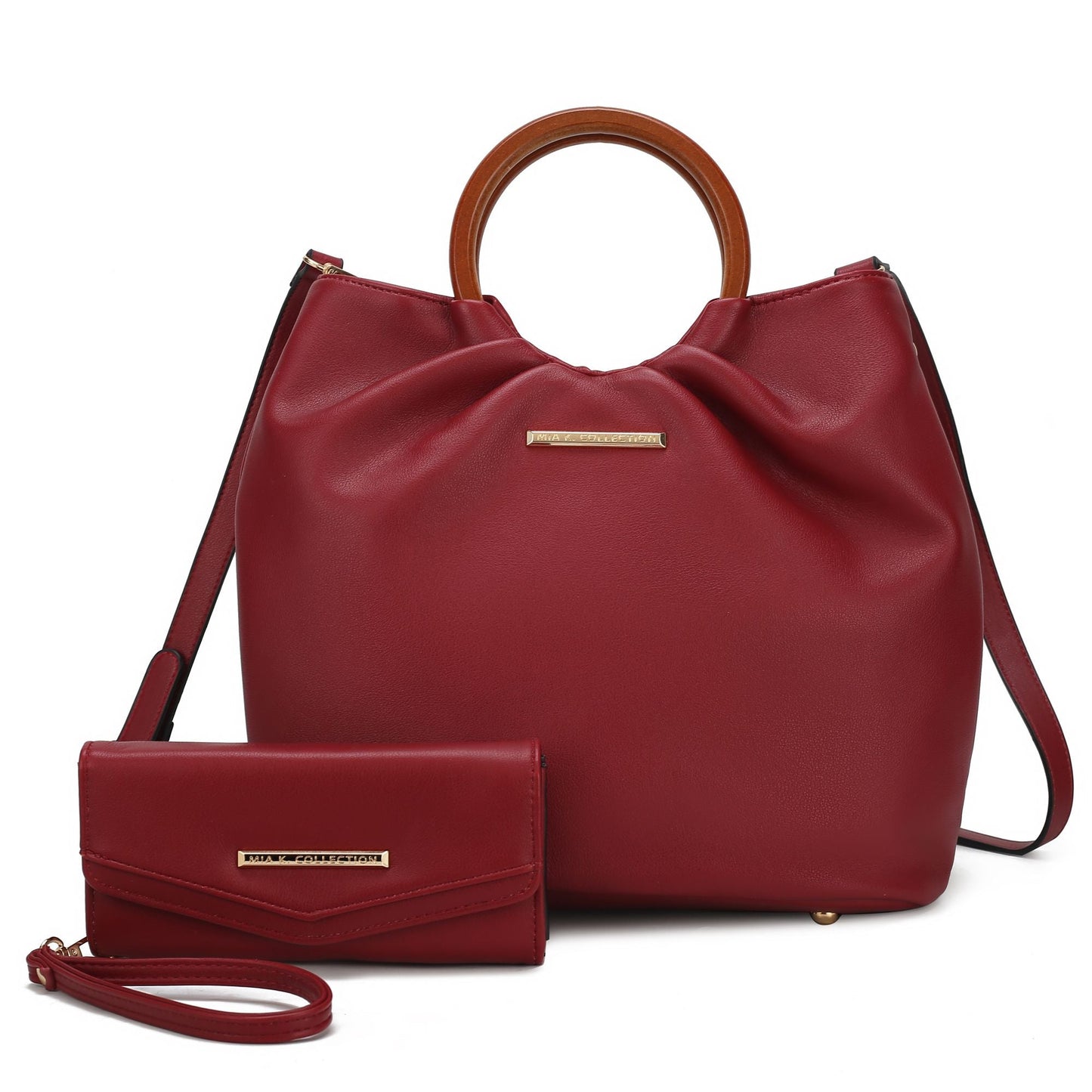 MKF Collection Leilani Vegan Leather Tote Bag with Wallet by Mia k New Era Fashion LLc