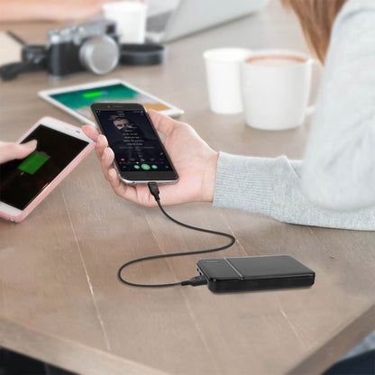Power Bank Portable Phone Charger for Home Office Travel External Battery Pack with 1 Micro USB Cable Fit For IOSPhone 13/12 Samsung Galaxy S21 And More New Era Fashion LLc
