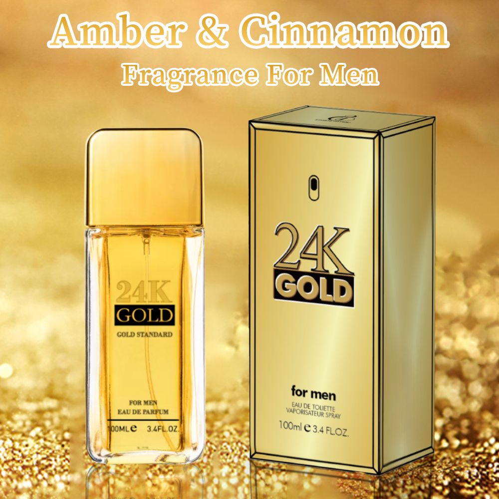 3.4f.0zMen's Eau De Toilette Spray, with Amber & Cinnamon Long-Lasting Perfume, Perfect forDating, Daily Life, Parties, Gift Giving, Notes OfBlood Orange, Grapefruit, Mint New Era Fashion LLc