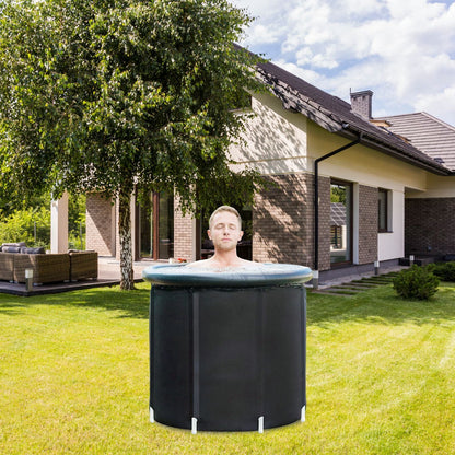Portable Ice Bath Tub 97Gallon (370L), Portable Insulated Ice Bath Tub for Athletes Recovery, Easy Setup Ice Bathtub for Home Gym CampingCold Plunge Therapy Tub with 5-Layers Insulation, Large Ice Bat New Era Fashion LLc