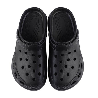 Beach summer thick soled hole shoes Baotou sandals Women's outdoor slope heel with accessories Garden shoes wholesale New Era Fashion LLc