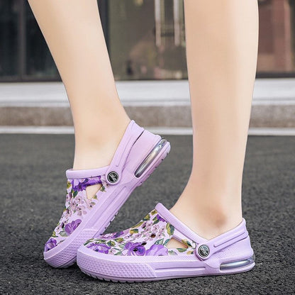 Women's Colorful Hollow Out Clogs; Lightweight Non Slip Breathable Sandals; Outdoor & Indoor Slippers New Era Fashion LLc