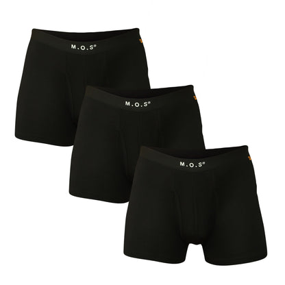 Bamboo Boxer Briefs for Men with Pouch Breathable Short Boxer 3 Pack New Era Fashion LLc