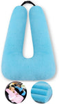 Travel Pillow Cushion for The Back Seat of Car Car Pillow for Kids A Sleeping Artifact Suitable for Long-Distance Travel of Adults and Children Travel Pillow for Kids Blue New Era Fashion LLc