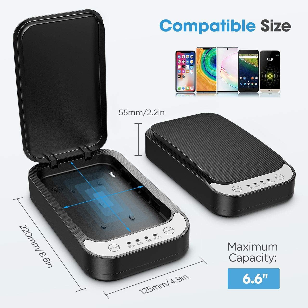 SaniCharge 3 in 1 Sanitize And Charge Your Cellphone Also Enjoy Aromatherapy New Era Fashion LLc