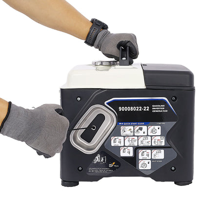 Portable Inverter Generator,1200W ultra-quiet gas engine, EPA Compliant, Eco-Mode Feature, Ultra Lightweight for Backup Home Use & Camping New Era Fashion LLc