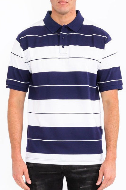 Old School Pique Polo Shirt New Era Fashion LLc