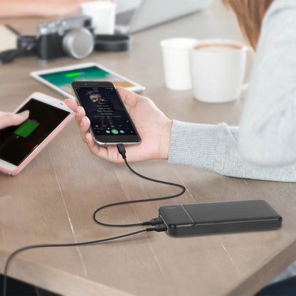 Power Bank Portable Phone Charger for Home Office Travel External Battery Pack with 1 Micro USB Cable Fit For IOSPhone 13/12 Samsung Galaxy S21 And More New Era Fashion LLc