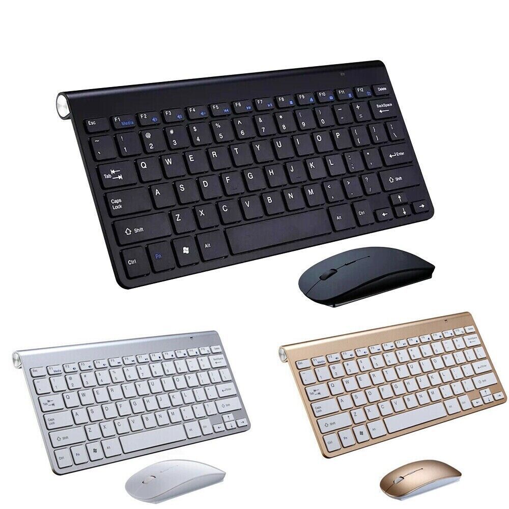 Mini Wireless Keyboard And Mouse Set Waterproof 2.4G For Mac Apple PC Computer New Era Fashion LLc