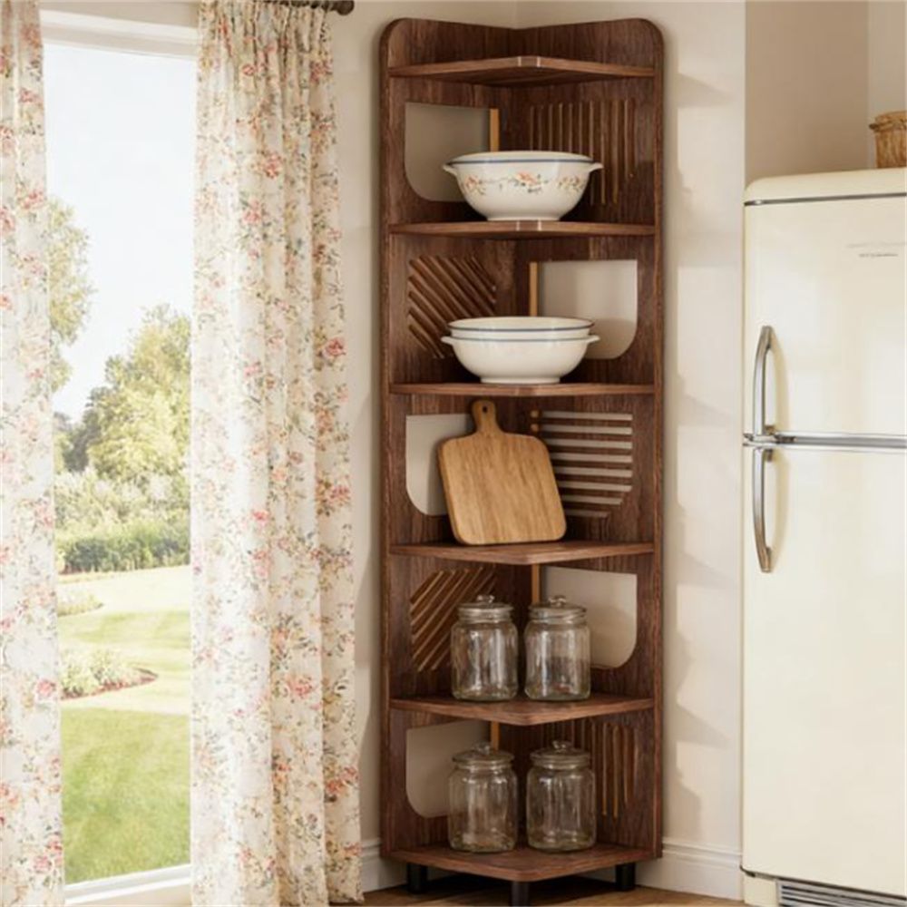 Corner rack, bookshelf, display rack, storage rack New Era Fashion LLc