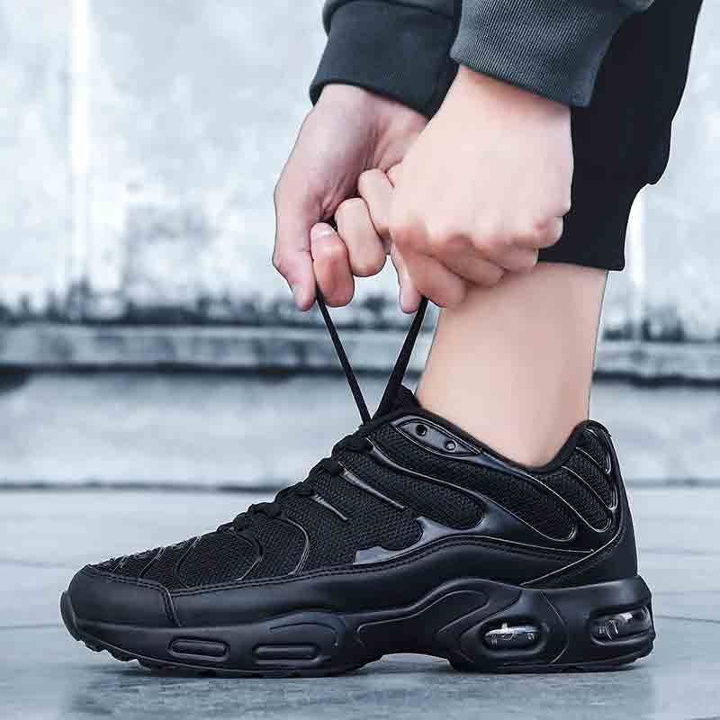 Men's shoes spring and autumn new all-palm air cushion running sneakers all-match trend men's platform casual shoes New Era Fashion LLc