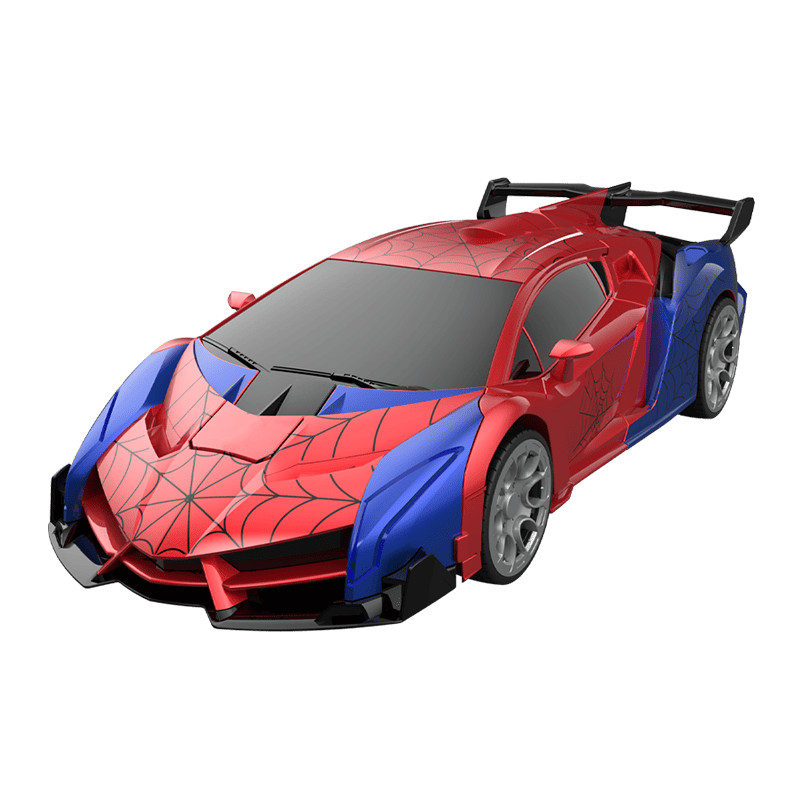 Transforming Remote Control Car Robot, R/C Car Toy, One-Button Deformation, Children's Day Gifts, 1:18 Scale 360°Rotating Drifting, Toys Suitable for Kids Over 3+ Years Old, Educational Toy, Birthday New Era Fashion LLc