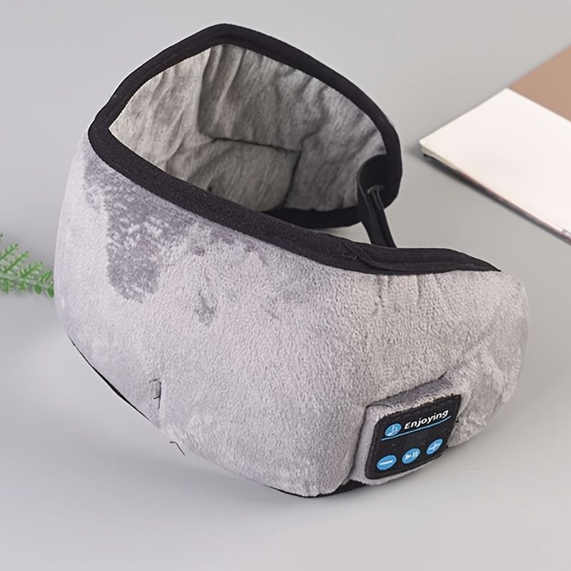 Sleep Mask; WirelessSleeping Headphones Music Earbud EyeMask For Side Sleepers Men; Women Girl Ultra Soft Thin Speakers Cool New Era Fashion LLc