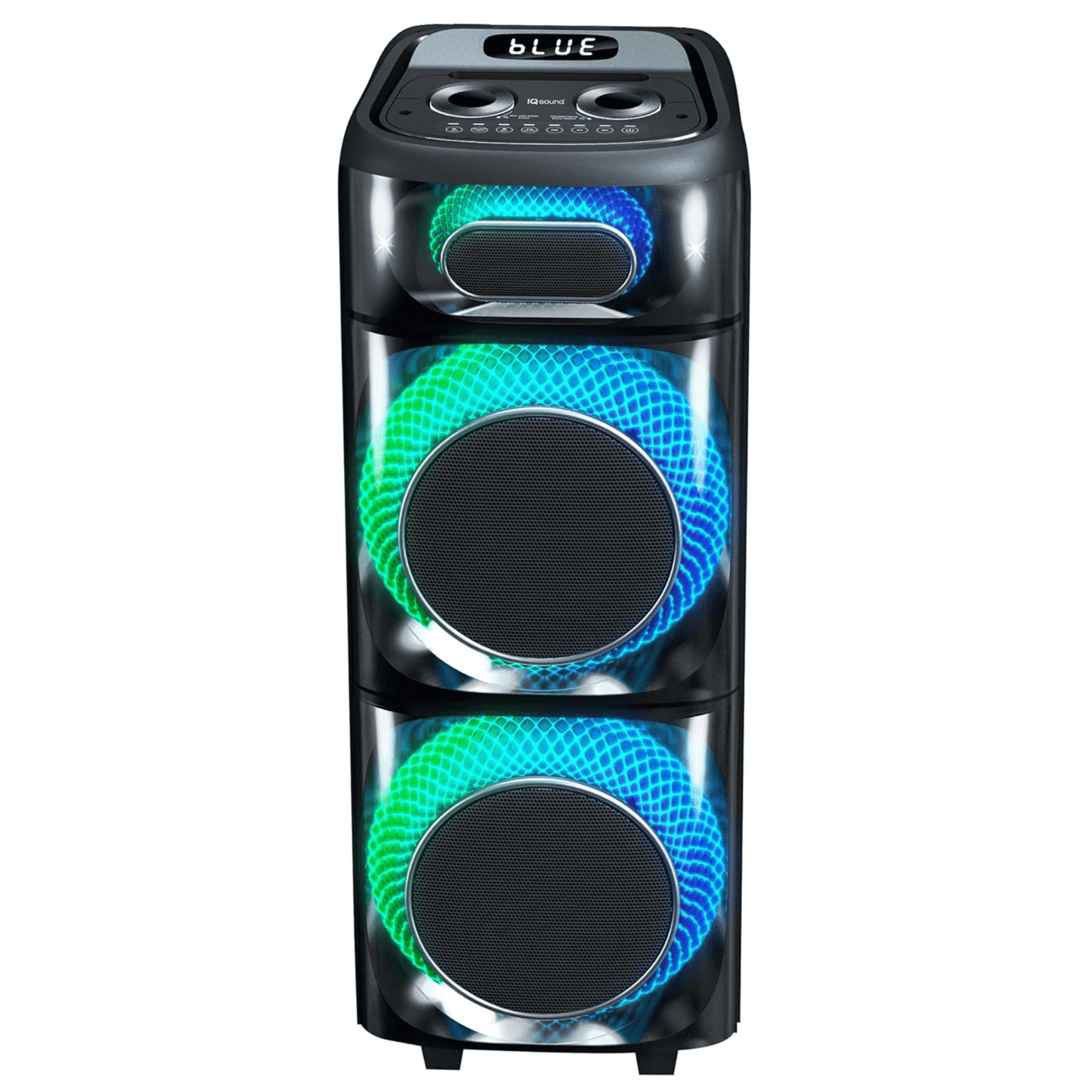 IQ Sound TorusFLEX 2x10-Inch Portable Bluetooth DJ Speaker New Era Fashion LLc