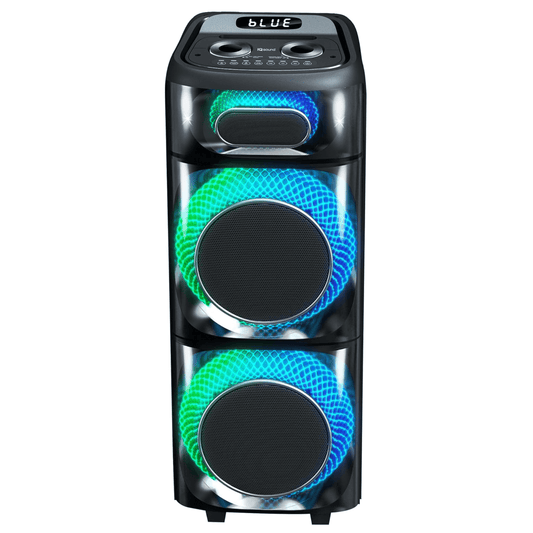 IQ Sound TorusFLEX 2x10-Inch Portable Bluetooth DJ Speaker New Era Fashion LLc