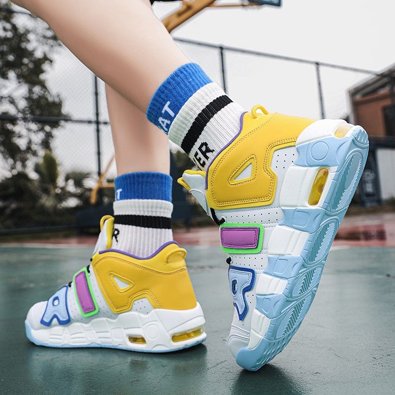 New men's and women's trend fashion personality basketball sneakers fashion match men's sneakers 5 colors New Era Fashion LLc