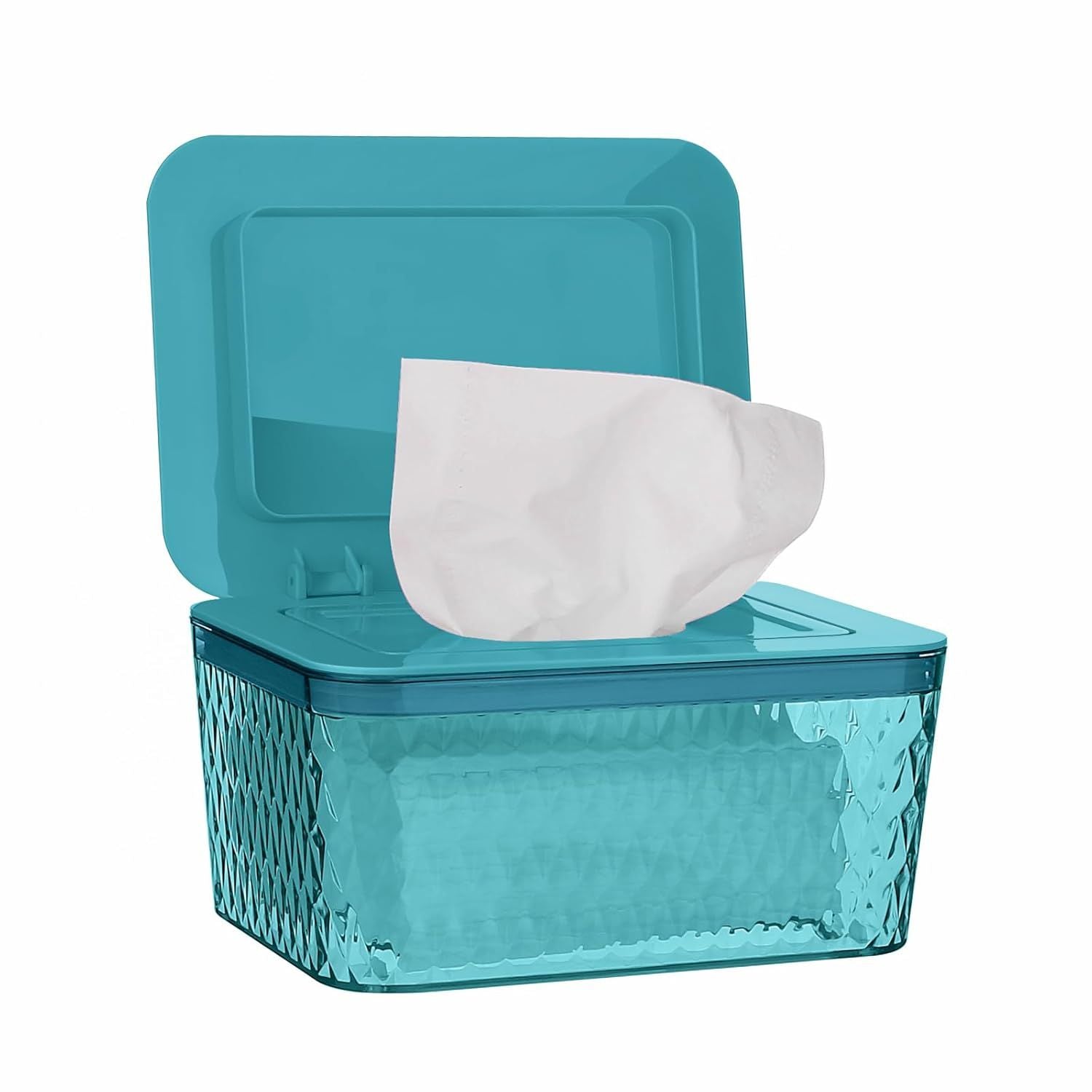 Wipes Dispenser, One-Handed Operation Wipe Holder for Baby & Adult, Seal-Designed Wipes Container for Bathroom Keep Diaper Wipes Fresh New Era Fashion LLc