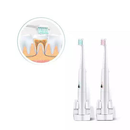 Ultrasonic Electro Toothbrush With Two Additional Brush Heads New Era Fashion LLc