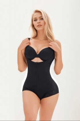 Women's Fajas Colombianas Shapewear for Women  Postpartum Tummy Control Bodysuit Full Body Shaper for Women Body Butt Lifter Panties  Zipper Straps Thong Bodysuit New Era Fashion LLc