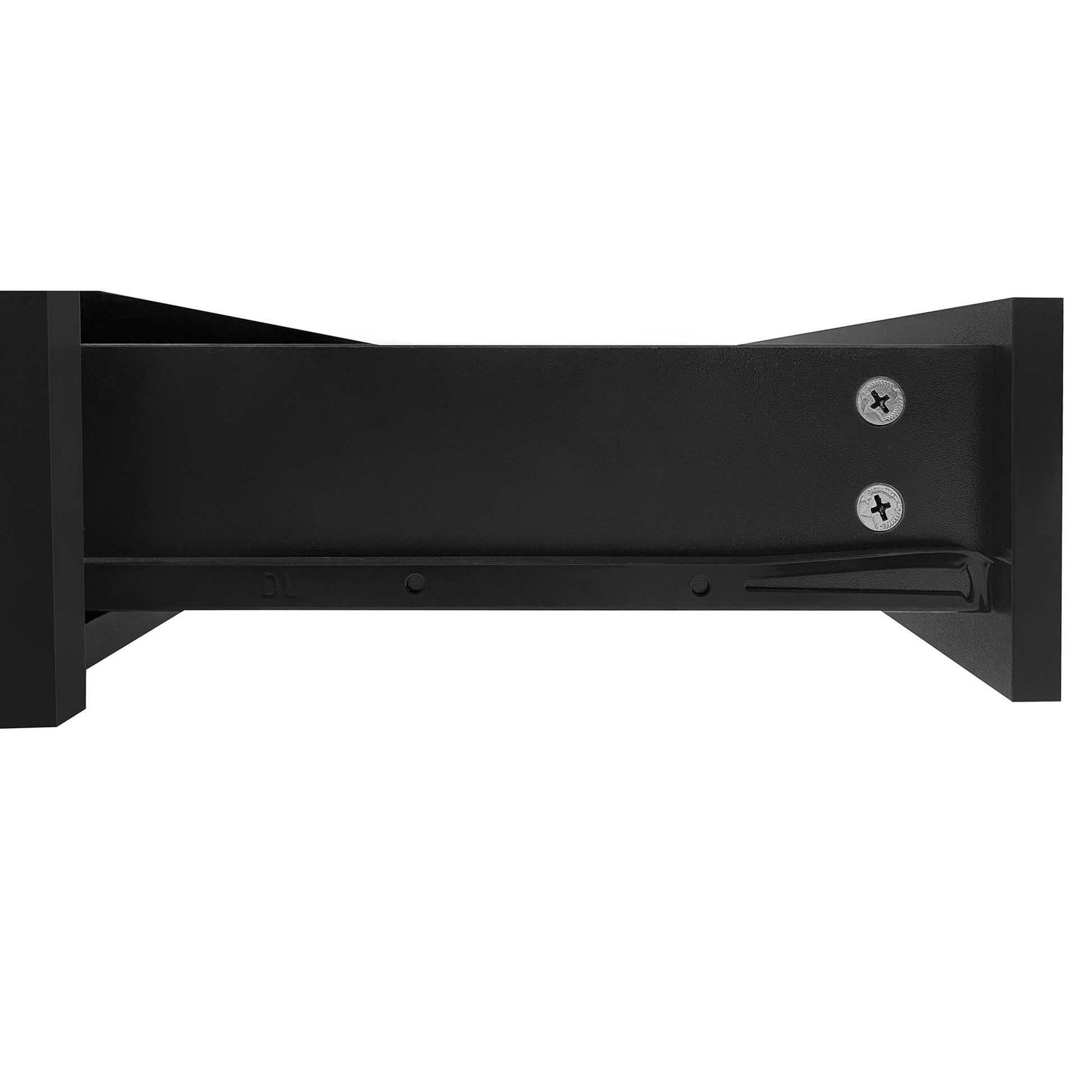 Sleek Black High Gloss Modern Coffee Table with 4 Drawers for Organized Living Rooms, Square Design with Wood Grain Legs, Ideal Cocktail Table 31.5''x31.5'' New Era Fashion LLc