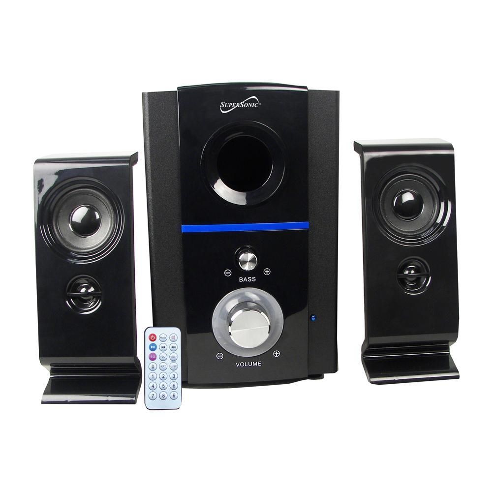 Supersonic Bluetooth Multimedia Speaker System New Era Fashion LLc