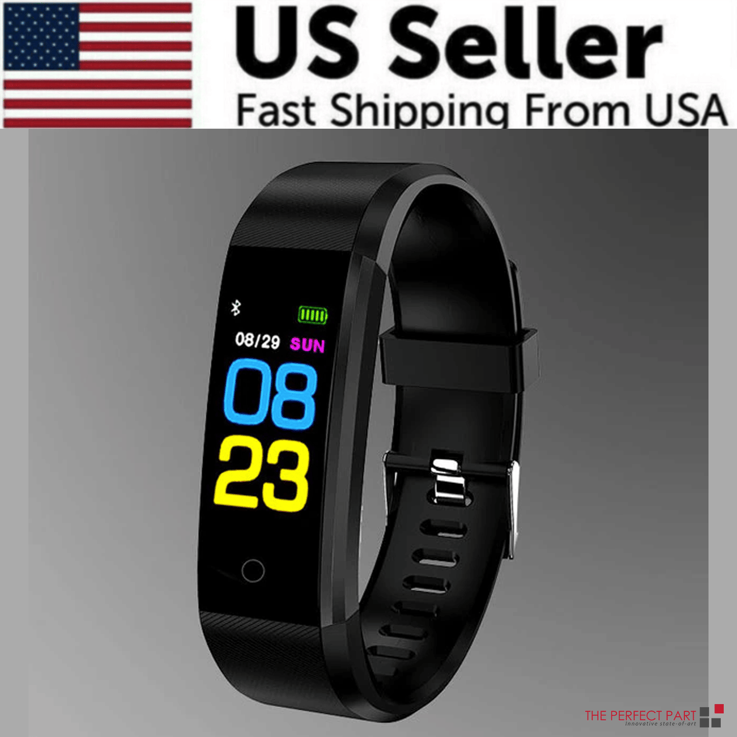 Fitness Smart Watch Activity Tracker Heart Rate For Women Men Oxygen BP Monitor New Era Fashion LLc