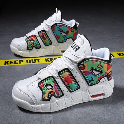 New men's and women's trend fashion personality basketball sneakers fashion match men's sneakers 5 colors New Era Fashion LLc