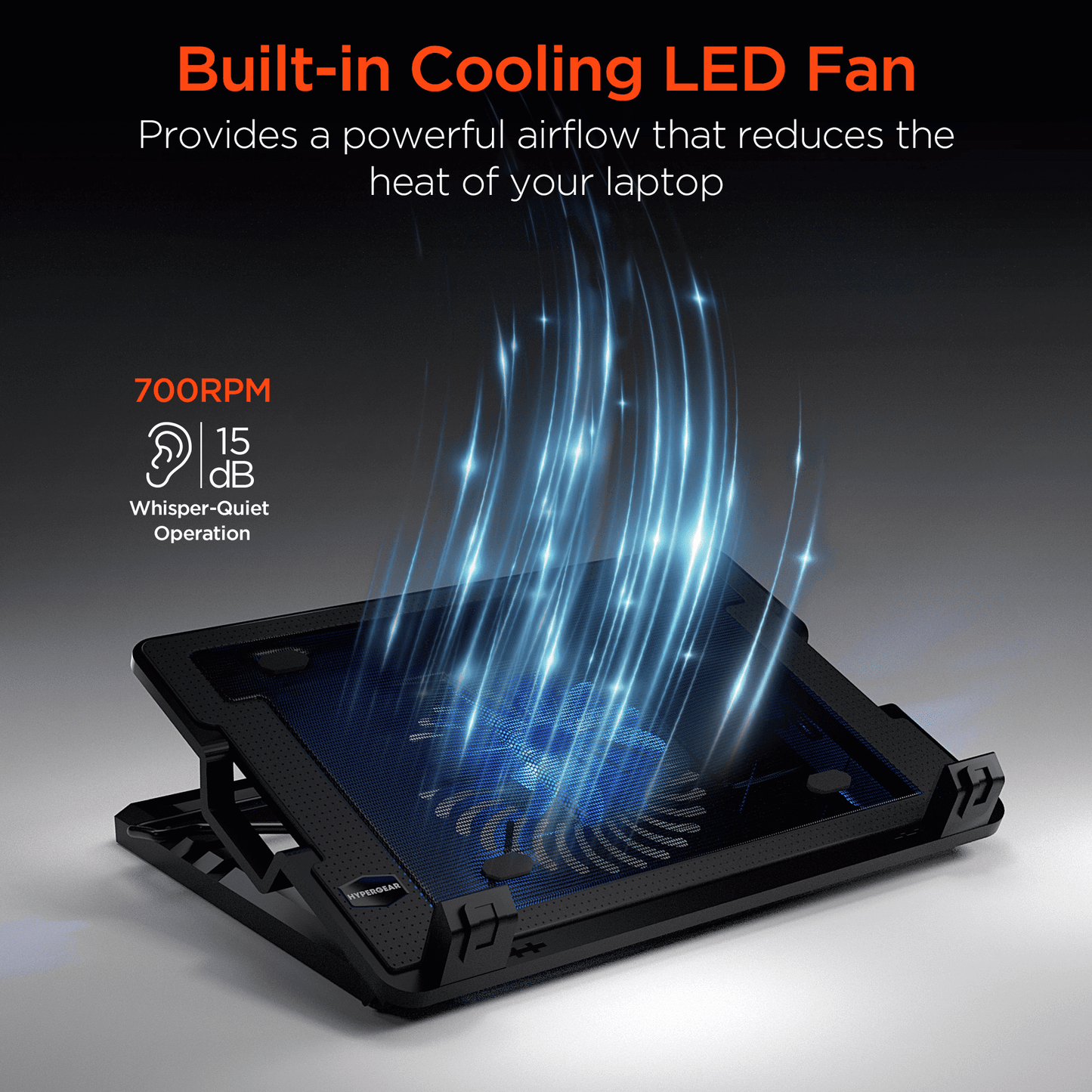 HyperGear UpRite Air Portable Laptop Cooling Stand New Era Fashion LLc