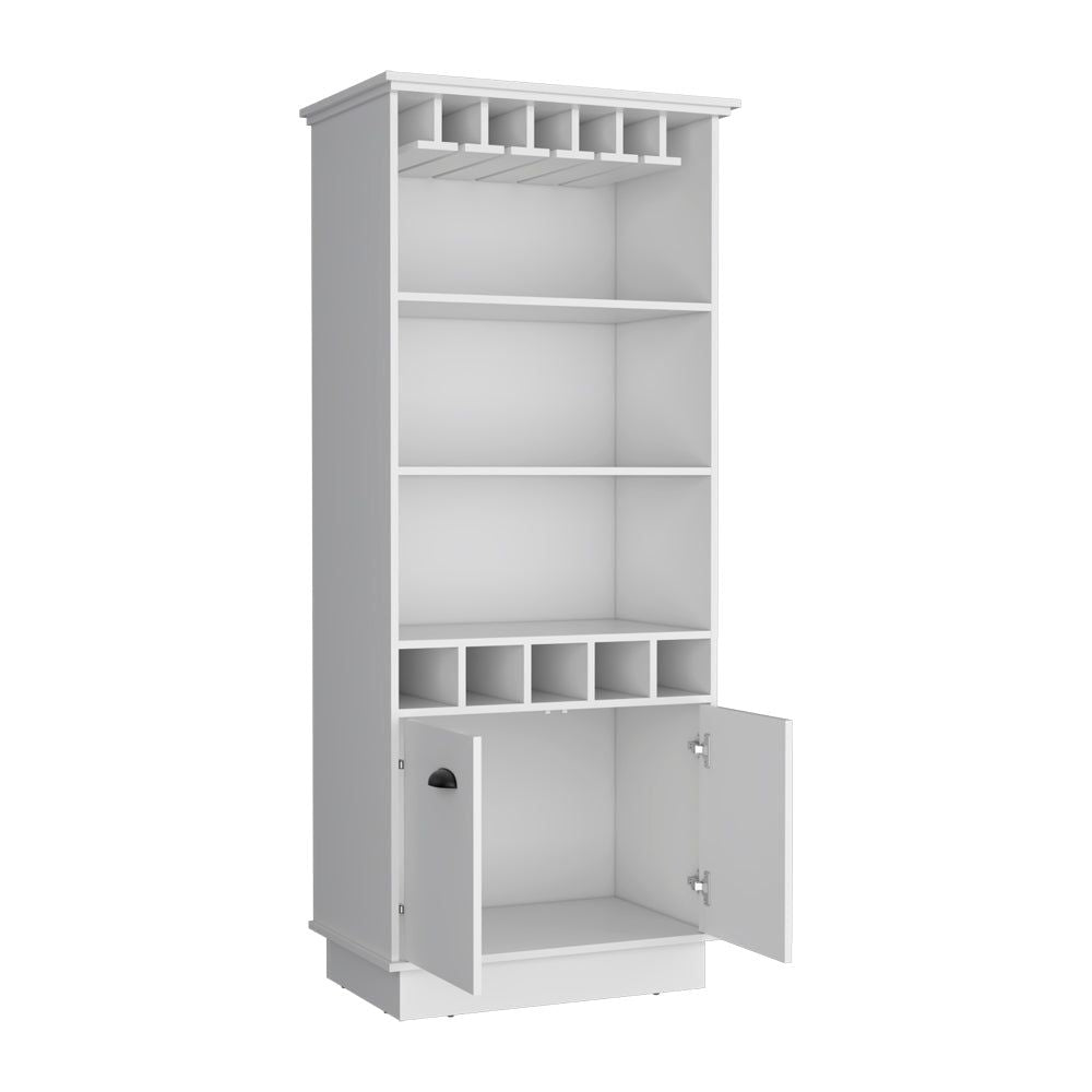 Bar Cabinet Taholah, Living Room, White New Era Fashion LLc