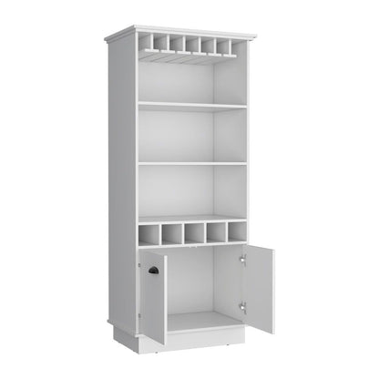 Bar Cabinet Taholah, Living Room, White New Era Fashion LLc