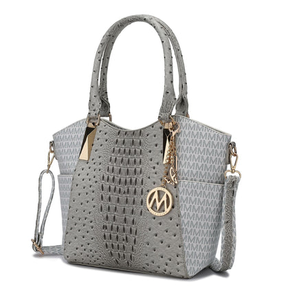 MKF Collection Kristal M Signature Tote Bag by Mia k New Era Fashion LLc