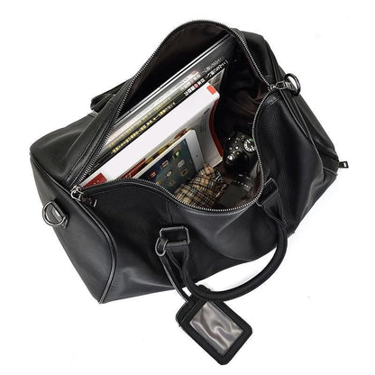 The Endre Weekender | Vintage Leather Duffle Bag New Era Fashion LLc