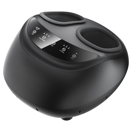 Foot Massager Machine with Heat, Deep-Kneading, Compression, and Shiatsu for Plantar Fasciitis, Neuropathy, Gifts for Men, Women - Fits up to Men Size 12 New Era Fashion LLc
