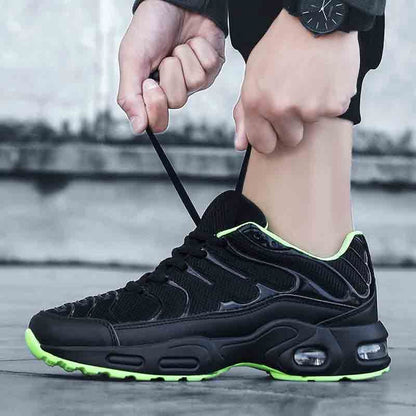 Men's shoes spring and autumn new all-palm air cushion running sneakers all-match trend men's platform casual shoes New Era Fashion LLc