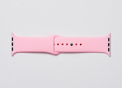 White Silicone Watch Band Made for Apple Watch - Large (42/44/45/49mm) New Era Fashion LLc