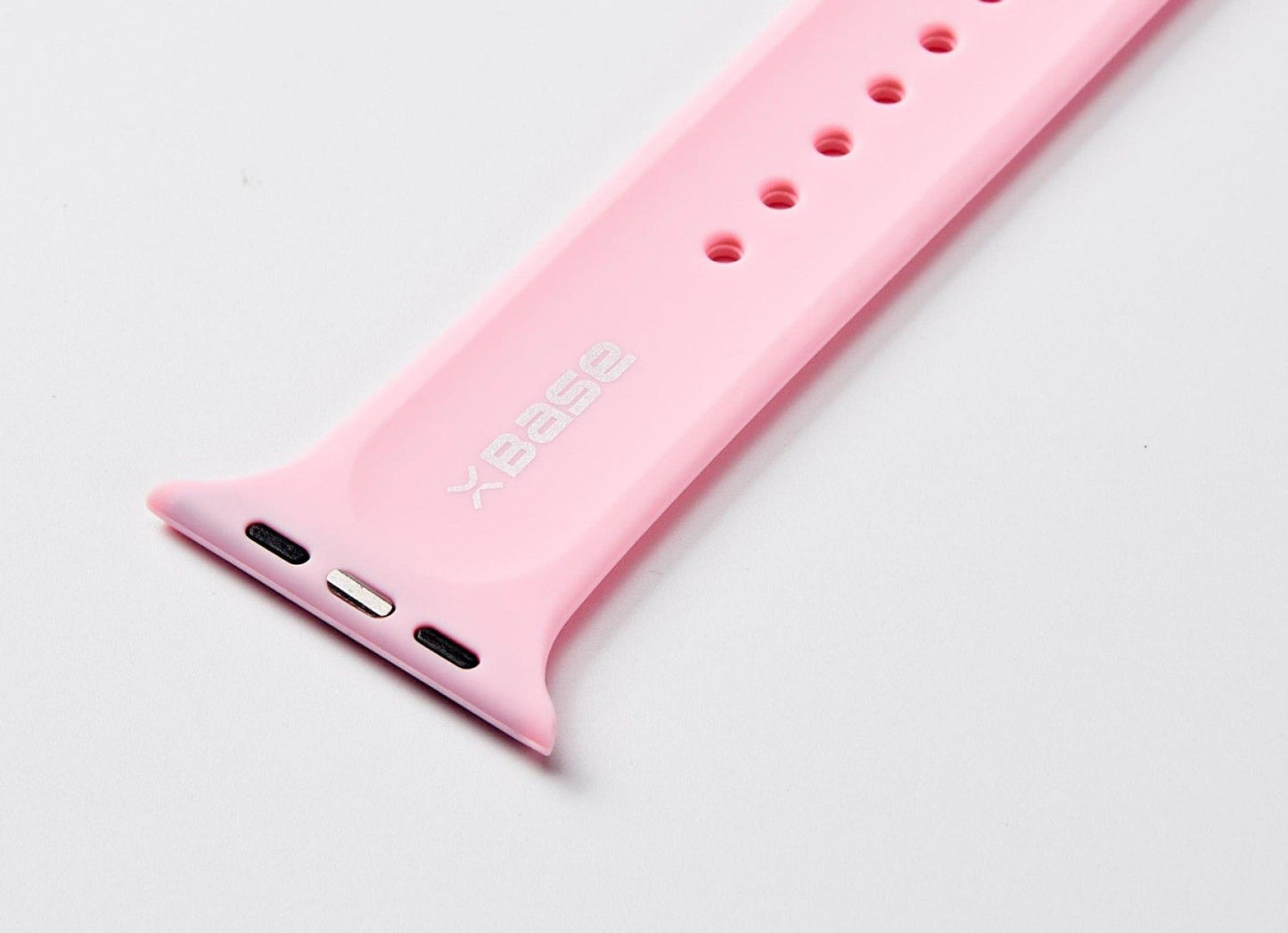 White Silicone Watch Band Made for Apple Watch - Large (42/44/45/49mm) New Era Fashion LLc