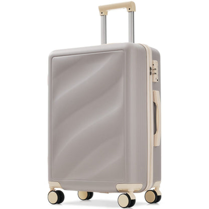 Luggage Set 3 Piece, Lightweight Durable ABS Suitcases with Spinner Wheels and TSA Lock, Carry-on & Checked Travel Luggage (20"/24"/28") New Era Fashion LLc