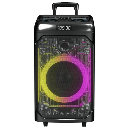 IQ Sound CYBER FLEX12 12-Inch Portable Bluetooth Party Speaker New Era Fashion LLc