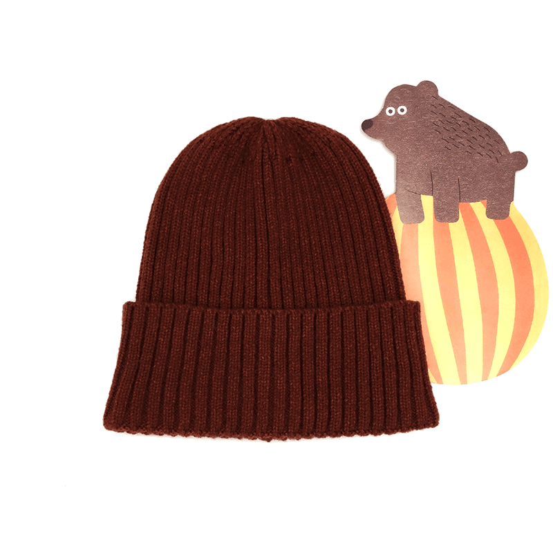 Rufous Solid Color Knitted Beanies Hat for Boys Girls New Era Fashion LLc