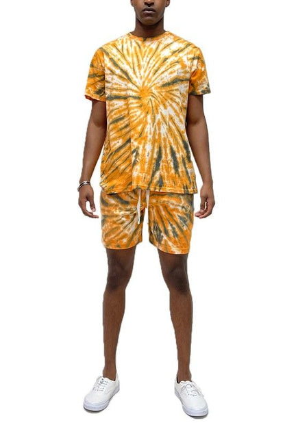Tye Dye Shirt and Short Set New Era Fashion LLc