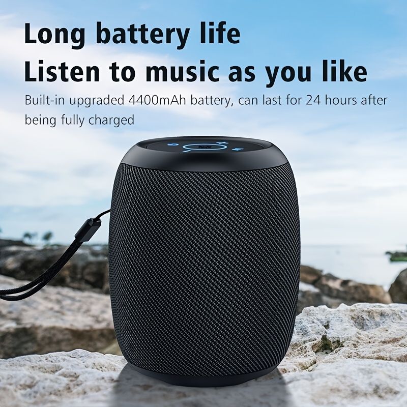 Zealot S53 Mini Speaker Portable Wireless Column Waterproof HIFI Lossless Sound Quality Stereo Subwoofer Loudspeaker; Christmas Gift For Women/Kids/Children/Men/Adults New Era Fashion LLc