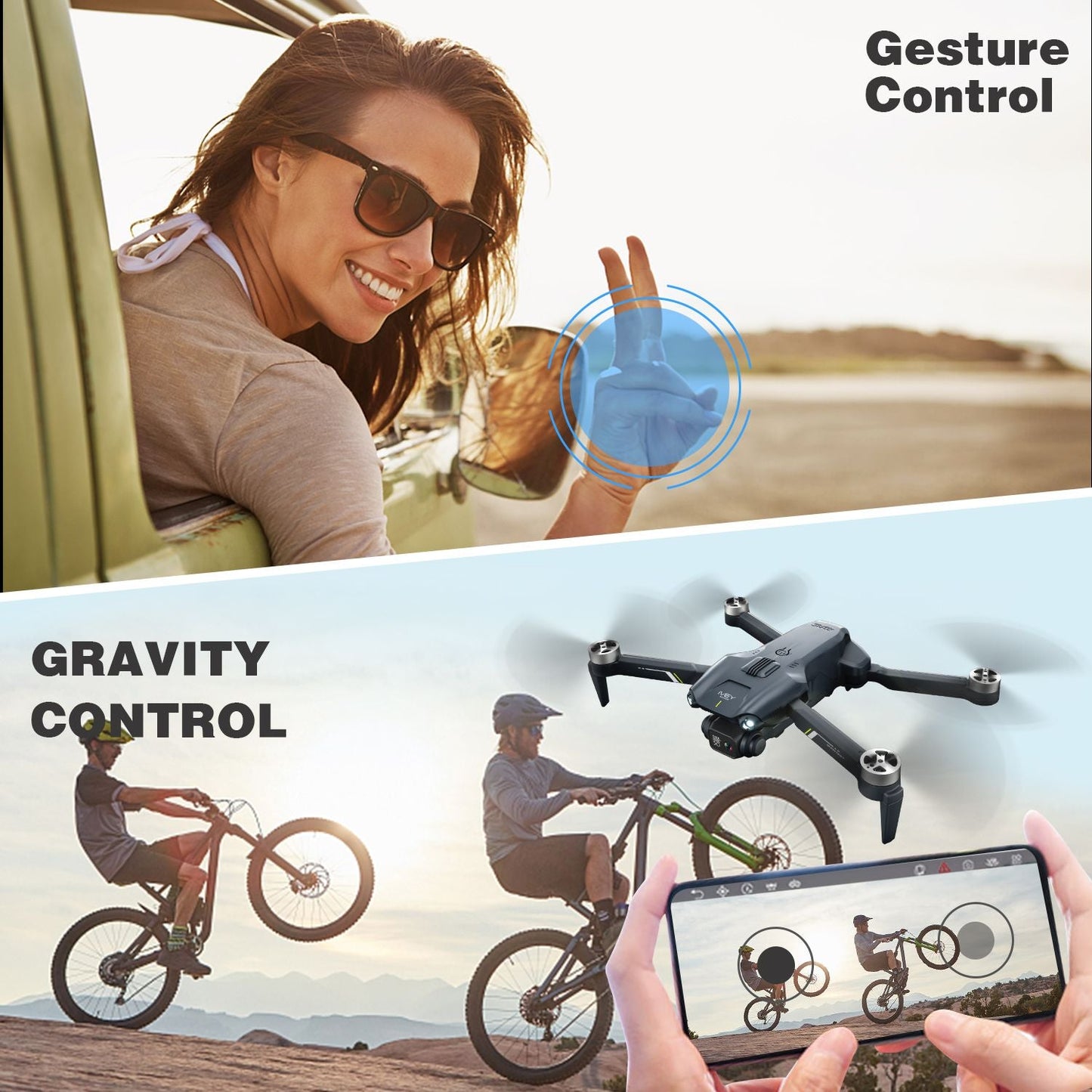 4DRC V28 Drone With 4K HD Dual Camera WiFi FPV 3D Flips Rc Quadcopter US New Era Fashion LLc