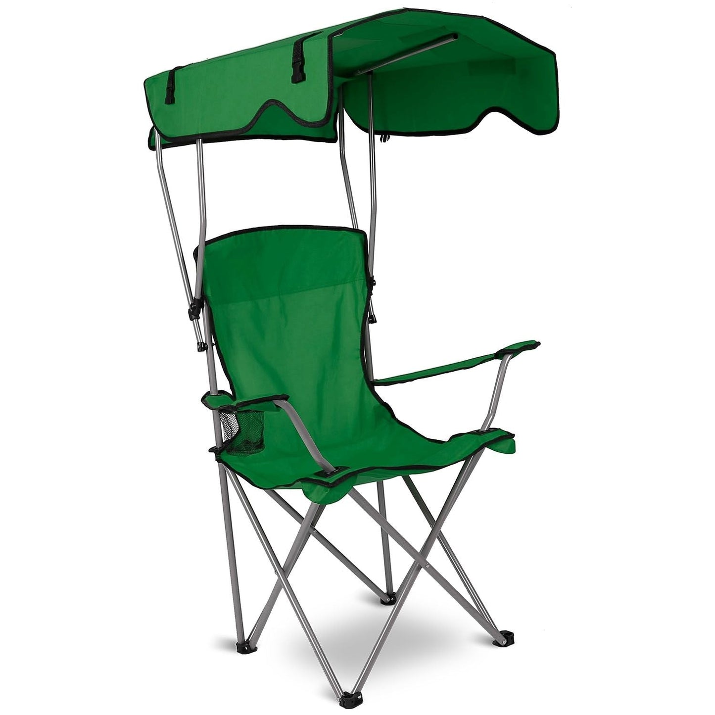 Foldable Beach Canopy Chair Sun Protection Camping Lawn Canopy Chair 330LBS Load Folding Seat New Era Fashion LLc