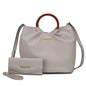 MKF Collection Leilani Vegan Leather Tote Bag with Wallet by Mia k New Era Fashion LLc