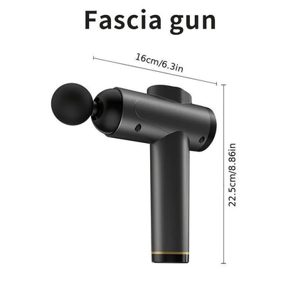 1pc High Frequency Massage Gun Professional Muscle Relaxation Fitness Relaxation Electric Massager With Portable Bag Therapy Fascia Gun New Era Fashion LLc