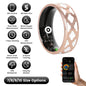 Size7/8/9/10 Options -- 1Pc Smart Ring Health Tracker Fitness/Sleep/Stress/HRV Tracker with Charging Case Magnetic Charging Cable for Women & Men Compatible with iOS & Android 7-Day Battery Life New Era Fashion LLc