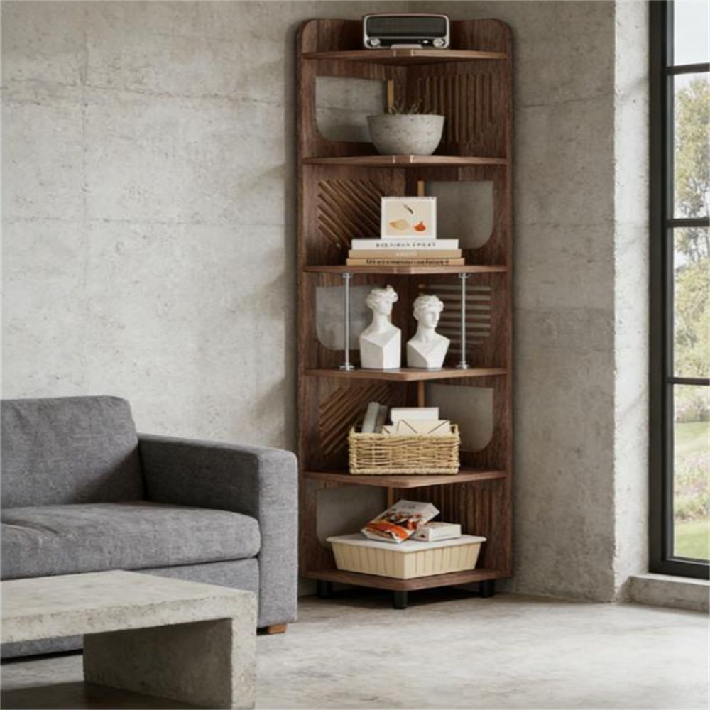 Corner rack, bookshelf, display rack, storage rack New Era Fashion LLc