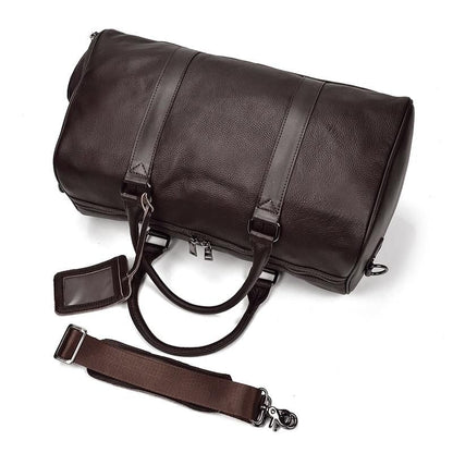 The Endre Weekender | Vintage Leather Duffle Bag New Era Fashion LLc