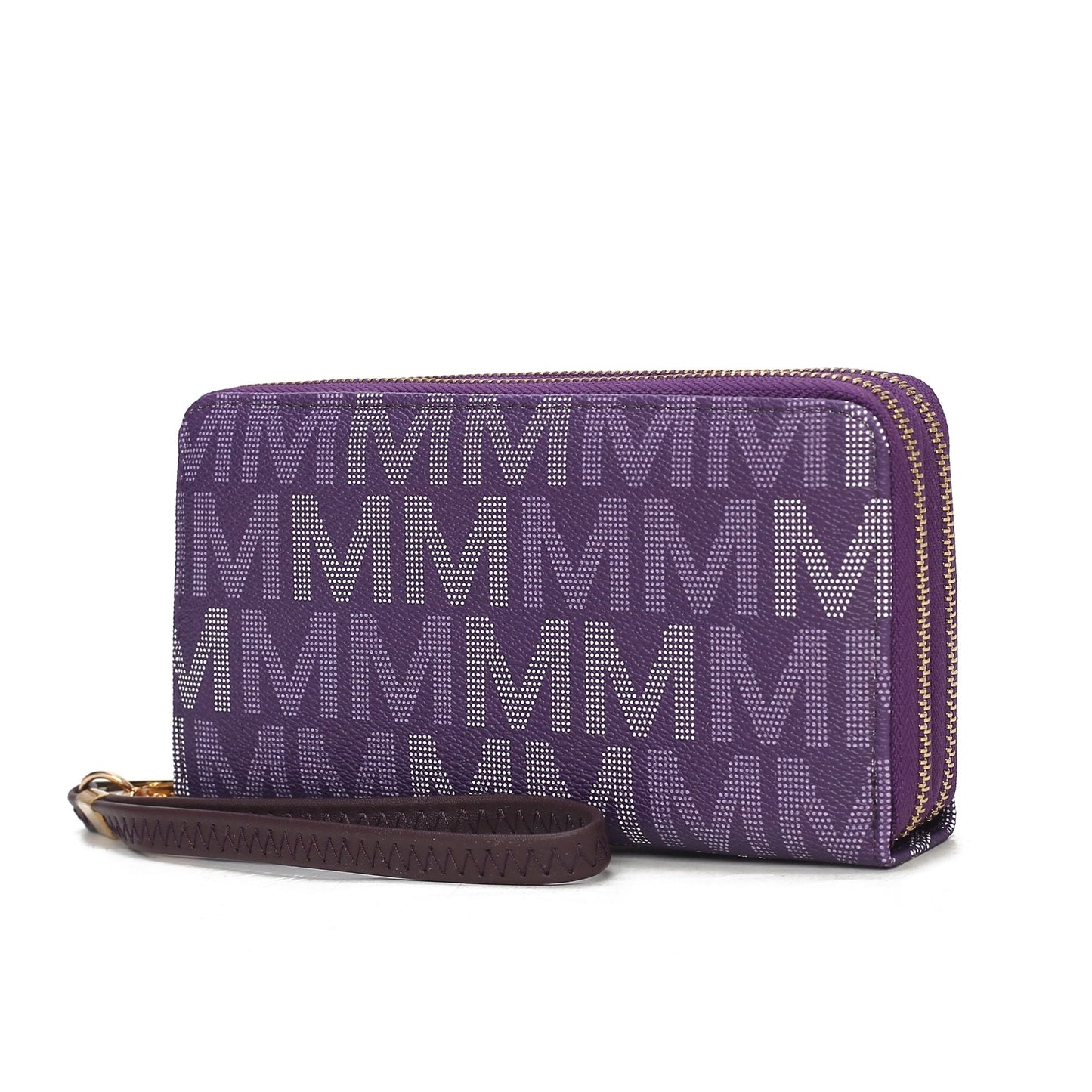 MKF Collection Hofstra M Signature Wallet Wristlet by Mia k New Era Fashion LLc